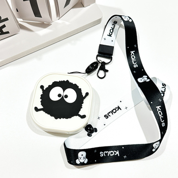 Nyakba akasztható dizájnnal és tükrövel ellátott hordozható fogászati tároló doboz — ortodontikus készülékekhez, gyerekeknek és diákoknak; 450 db/doboz