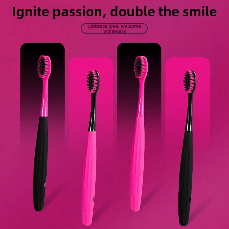 Scar guest rankinis dantų šepetėlis su minkštais šereliais, neslidus rankena, HK-1109, 4 vnt.