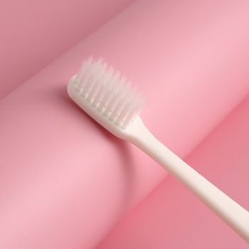 Dantų šepetėlis – antibakterinis, plonos minkštos šerelės, 10 vnt. šeimos rinkinys suaugusiems, unisex