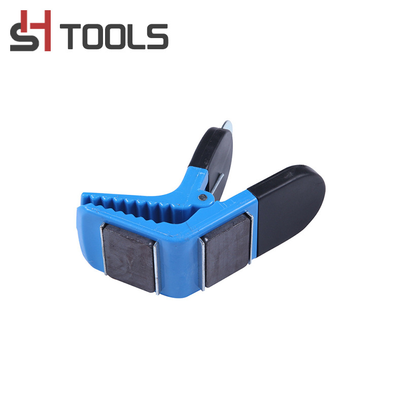 Μαγνητικό διπλής όψεως πλαστικό κλιπ για πινέλο βαφής, μοντέλο SH82001, για κατασκευαστικά και διακοσμητικά βαψίματα