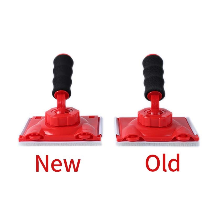 Комплект четки за стена от серия Wool Board със защитни ръкохватки, PP/PVC/EVA конструкция