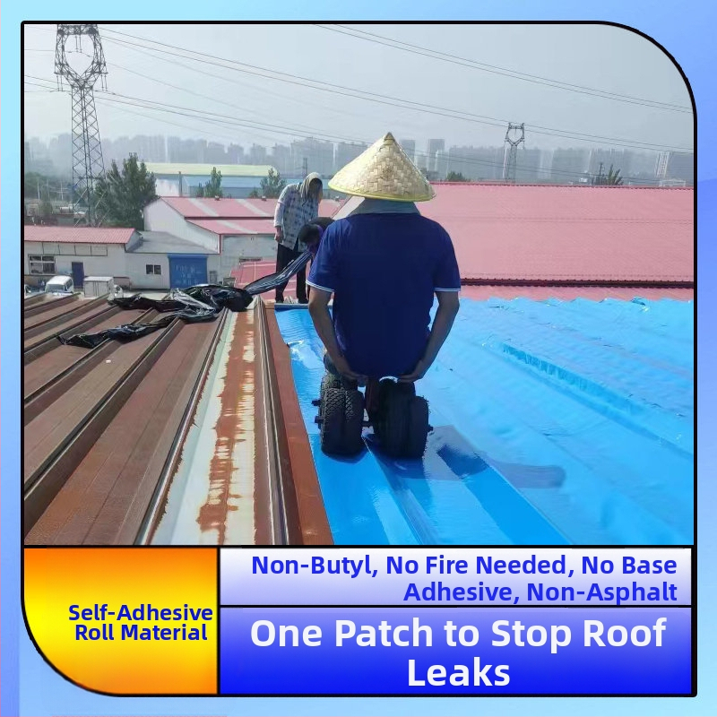 TPU ūdensnecaurlaidīga membrānas jumta ruļļa — pašlīmējoša, slāņveida konstrukcija, taisnstūra forma; Materiāls: TPU; kodols: TPU ūdensnecaurlaidīga membrāna; Funkcija: ūdensnecaurlaidība, mitruma aizsardzība