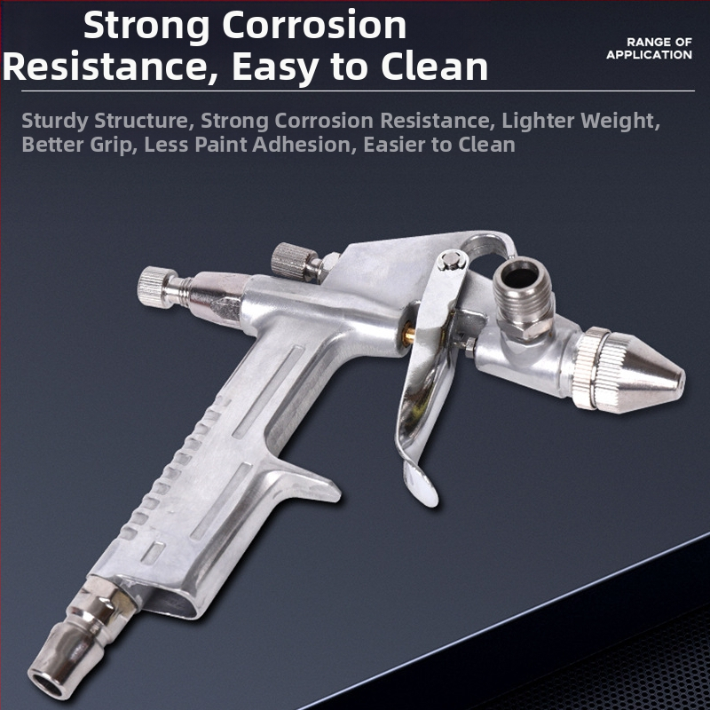 K-3 Auto sisustusvärvimise püstol, 0,5 mm otsik, gravitatsiooniline toide, alumiinium-vask korpus, 0,45 kg