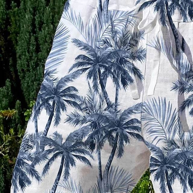 Ανδρικές βερμούδες παραλίας με κορδόνι | 3D εκτύπωση φοίνικα | 95% πολυεστέρας, ελαστικότητα τεσσάρων κατευθύνσεων, ψηφιακή εκτύπωση, ίσια ραφή, καλοκαίρι στην παραλία