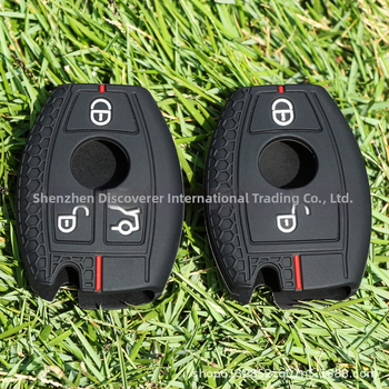 Θήκη κλειδιού σιλικόνης για Mercedes-Benz: A-Class, C-Class, S-Class, E-Class, GLA, C200 – απλός σχεδιασμός, παραμετροποίηση διαθέσιμη
