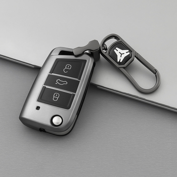 Θήκη κλειδιού Volkswagen - TPU υλικό, απλός σχεδιασμός.