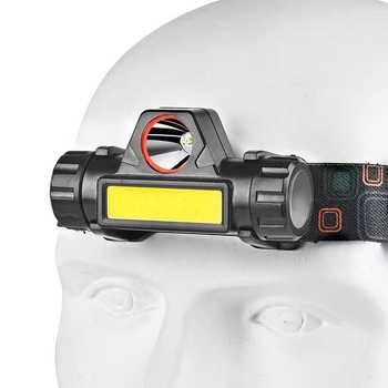 LED челна лампа, USB зареждане, 4 ч. работа, тегло 77 г, обхват 100–200 м