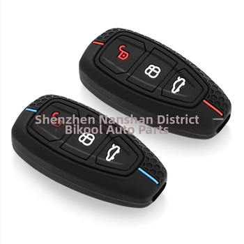 Θήκη κλειδιού από σιλικόνη για Ford Mondeo, Escape, Fiesta και Focus – Συμβατά μοντέλα, Υλικό σιλικόνης, Στυλ National Wind