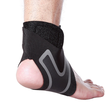 Kulkšnies apsauga, iš putų, skirta krepšiniui