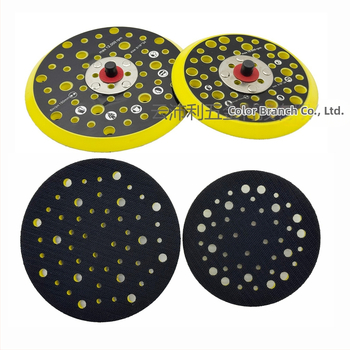 Porains pneimatiskās pulēšanas disks, Zīmols: Cits, PU + neilons ar āķi un cilpu (hook-and-loop), Abrasīvs: neilons, Cietība: Vidēja, Saderīgs ar MIRKA pamatnēm