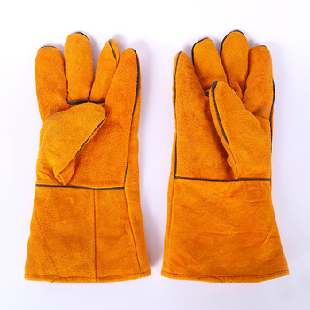 Suvirinimo pirštinės iš galvijų odos – Xinbai Shield; medžiaga: galvijų oda; tikslas: elektros suvirinimas ir laivų statybos priežiūra