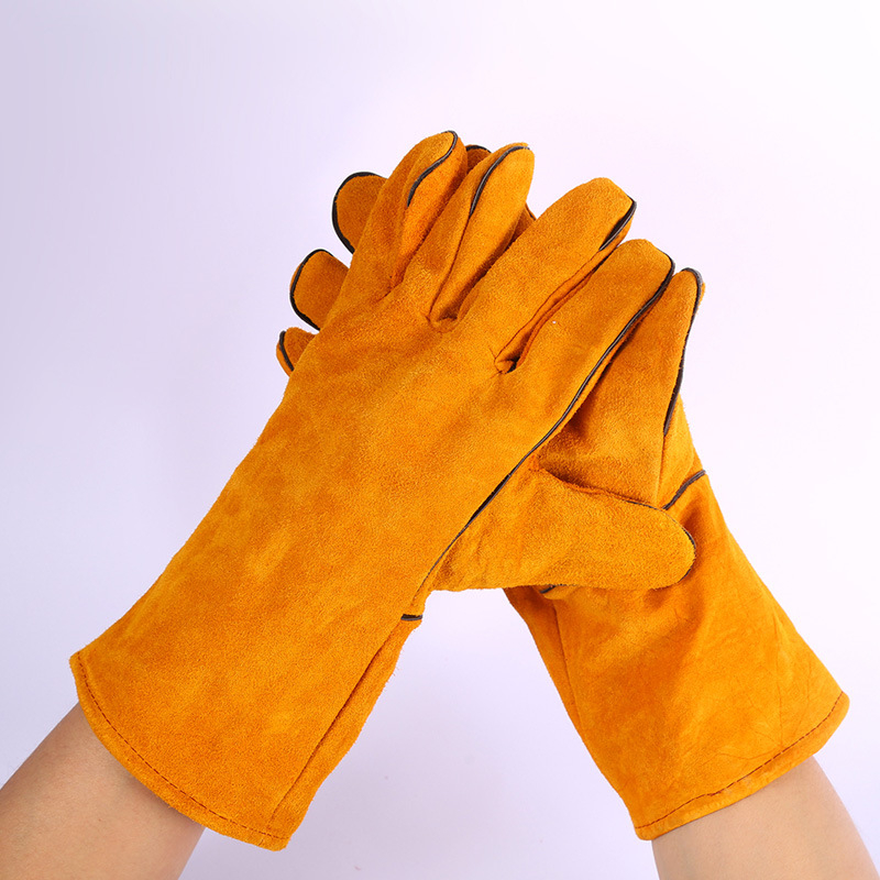 Suvirinimo pirštinės iš galvijų odos – Xinbai Shield; medžiaga: galvijų oda; tikslas: elektros suvirinimas ir laivų statybos priežiūra