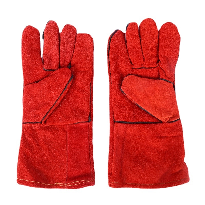 Suvirinimo pirštinės iš galvijų odos – Xinbai Shield; medžiaga: galvijų oda; tikslas: elektros suvirinimas ir laivų statybos priežiūra