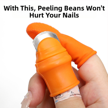 Chef Ji Qixiu pirštų peilis — PP ir nerūdijančiojo plieno konstrukcija, šiuolaikiškas ir paprastas stilius, pritaikymas galimas, logotipas atspaustas