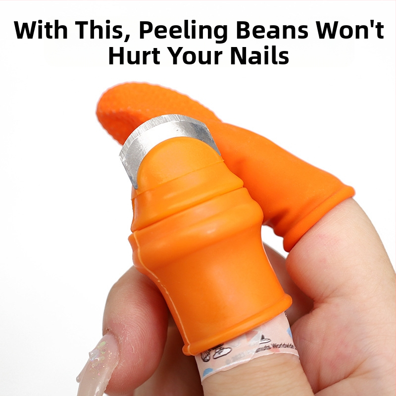 Нож за палец Chef Ji Qixiu — конструкция от PP и неръждаема стомана, модерен и прост стил, персонализация налична, печатано лого