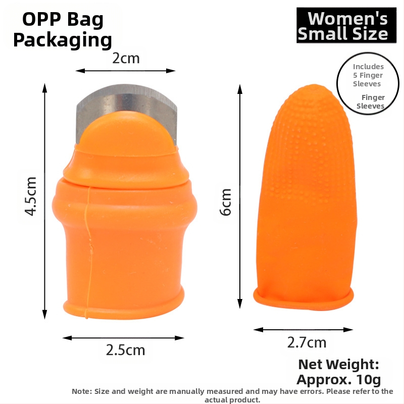 Chef Ji Qixiu pirštų peilis — PP ir nerūdijančiojo plieno konstrukcija, šiuolaikiškas ir paprastas stilius, pritaikymas galimas, logotipas atspaustas