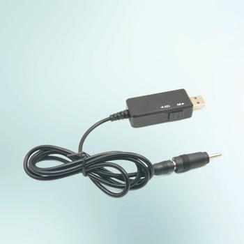 USB към DC усилващ кабел, вход USB 5V, изход 9V/12V, дължина 1 м, за рутер, оптичен модем и LED лента