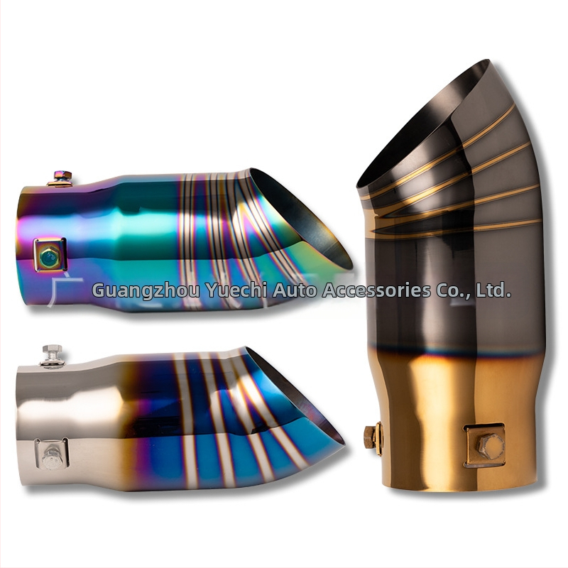 YC неръждаема стоманена изпускателна тръба, модел: едно изходно гърло, универсално приложение