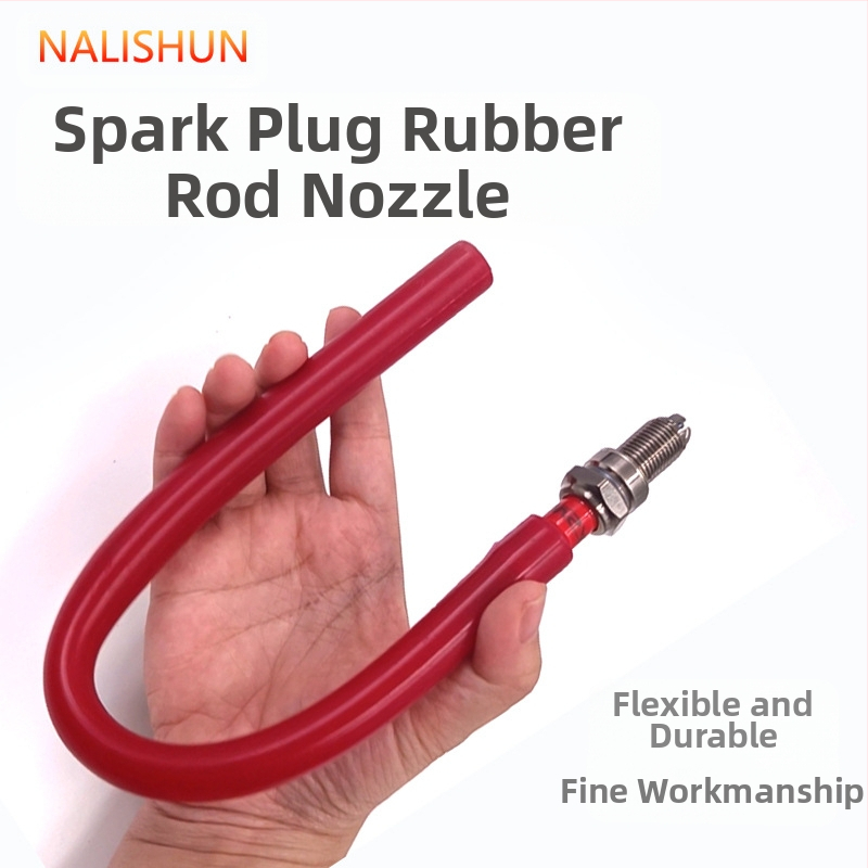 Инструмент за монтаж на свещи за запалване със гумена лепяща пръчка и двуотворен ключ за свещи — гумирана конструкция, 40 г, марка So smooth