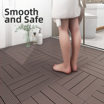 Ξύλινο χαλάκι μπάνιου, τετράγωνο σχήμα, κωδικός κατασκευαστής 94549916, Νέο κινεζικό στυλ