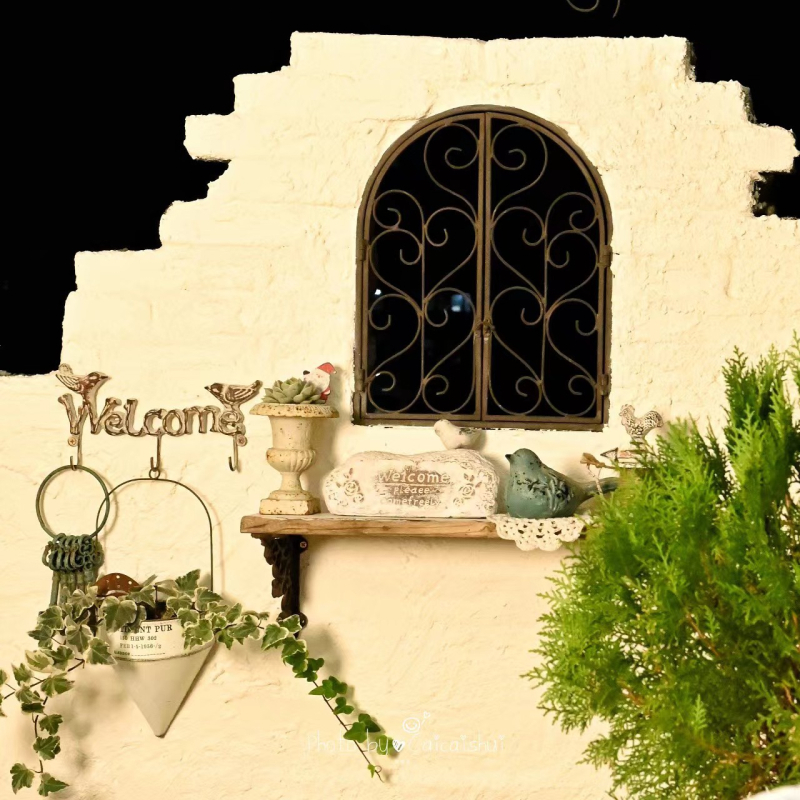 Μεταλλικό διακοσμητικό τοίχου σε ιαπωνικό στυλ, χειροποίητο, δώρο γενεθλίων, χριστουγεννιάτικος διακοσμός