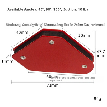 Ruyi μαγνητικός εντοπιστής συγκόλλησης – πολλαπλών γωνιών, ορθογώνιο εργαλείο τοποθέτησης