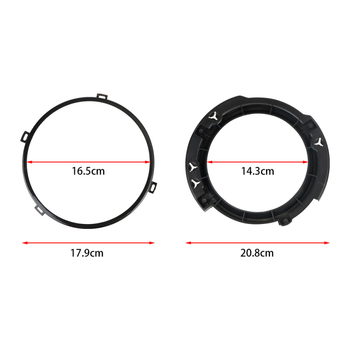 RUNSHENG μεταλλικό στήριγμα φαναριού για Jeep Wrangler, 2007–2017, μοντέλο EL-1018-BK