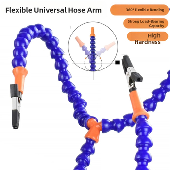 Fuling универсален държач за спойка на PCB платки, изработен от въглеродна стомана, осем щипки, предназначен за ремонт на електронни платки в телекомуникациите
