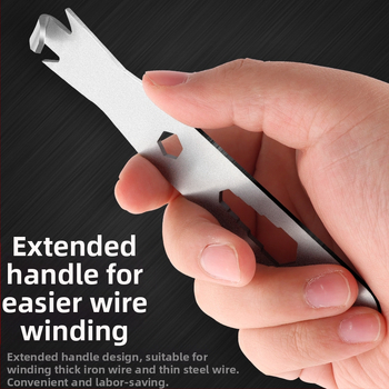 Инструмент за навиване и стягане на тел - галванизирана стомана, полирана повърхност, тегло 0,5, марка Prepared