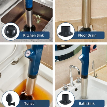 Chaser tualeto siurbimo įrankis, ABS medžiaga, 15 vnt. komplektas, išleistas 2022 m.