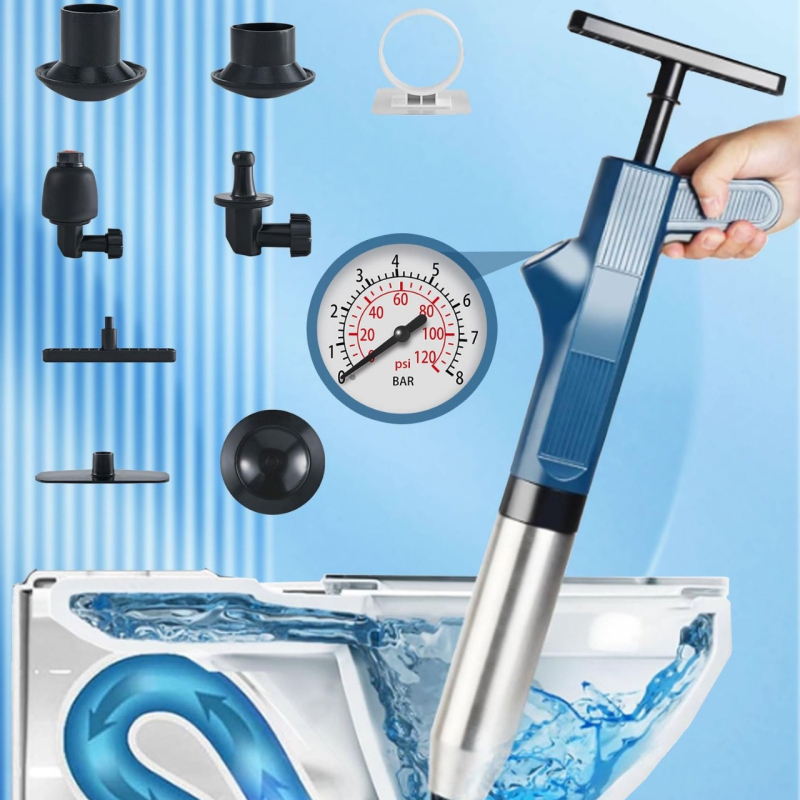 Chaser tualeto siurbimo įrankis, ABS medžiaga, 15 vnt. komplektas, išleistas 2022 m.