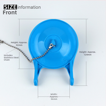 Poklop ventila za odvod vode u spremniku WC-a - PVC, marka Aojie Le, ručna instalacija, injekcijsko oblikovanje, moderni minimalistički stil