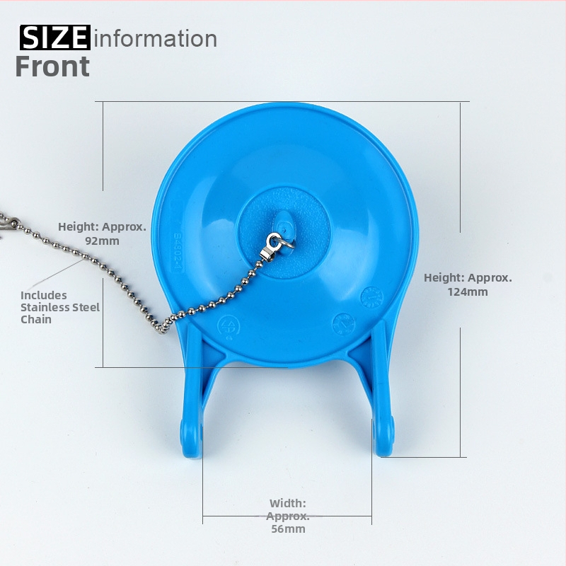 Дренажен клапан за капака на тоалетната - PVC, марка Aojie Le, ръчна инсталация, инжекционно формована, модерен минималистичен стил
