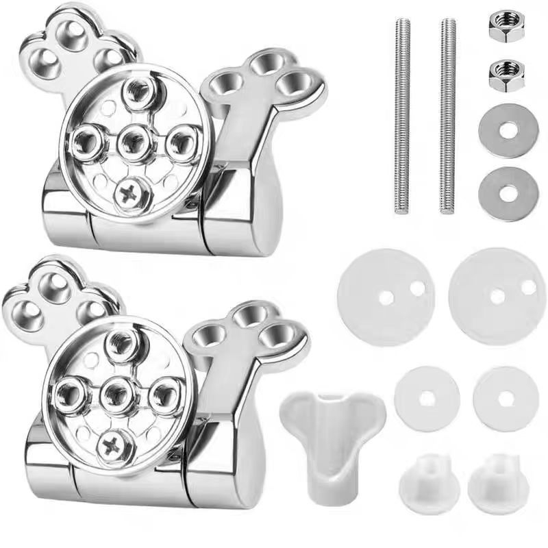 Panta za poklopac zahoda od cinkove legure, vijčana montaža, Fenghao, moderan stil