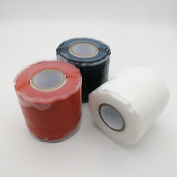 Λωρίδα σιλικόνης αυτοσυναρμογής για επισκευή διαρροών σωλήνων ύδατος, 1 mm πάχος, βάση σιλικόνης, αντοχή σε θερμοκρασία 260°C βραχυπρόθεσμα / 200°C μακροπρόθεσμα