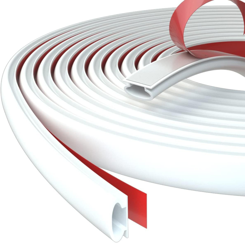 Уплътнител за врати – TPE материал; ветроустойчив; устойчив на прах и насекоми; висока температура, износване и корозия