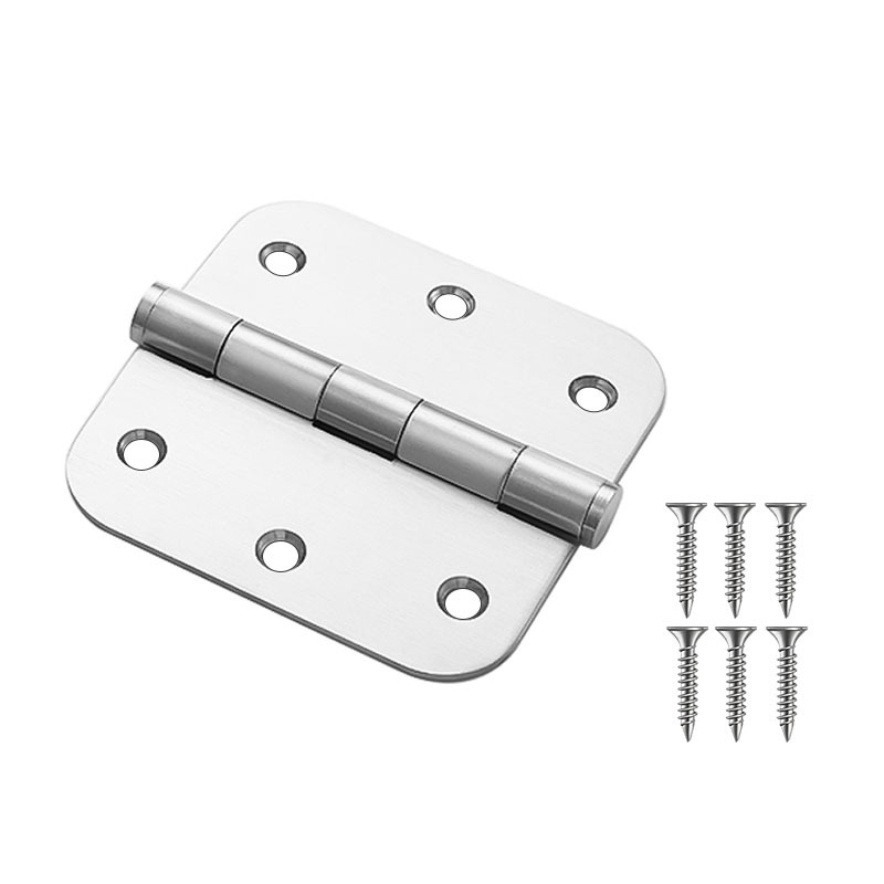 Nerūsējošā tērauda durvju eņģe, modelis 3535, slīpēta virsma, moderns minimālisma stils