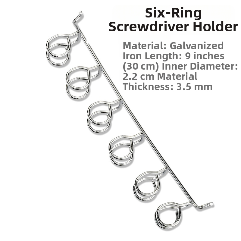 Perforált paneles szerszártartó, galvanizált vas, kreatív stílus, konyhai és raktári tárolás, HL márka