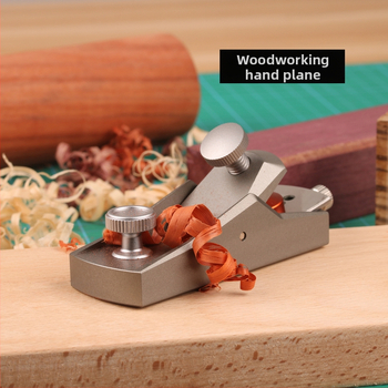 Μίνι χειροποίητο ξυλουργικό πλάνο με λεπίδα VG10 από ατσάλι