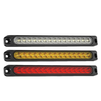 Φανάρι ουρά φορτηγού με 15 LED σε λωρίδα – LED, 12-24V, 3W, ABS