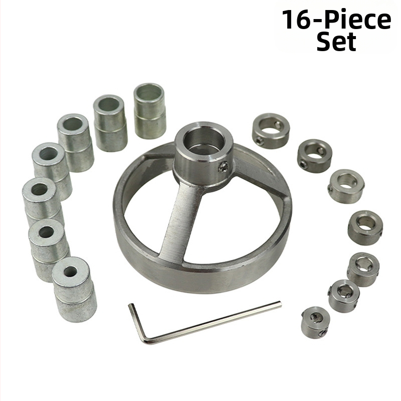 Дърводелски вертикален пробивател за позициониране на дупки, дървообработващ локатор за пробиване, неръждаема сплав стомана, 0.36 кг, персонализиране налично, лицензиран частен етикет