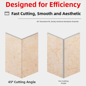 Maib Машина за заобляне на ъгли на плочки, 45° висока прецизност, алуминиева сплав