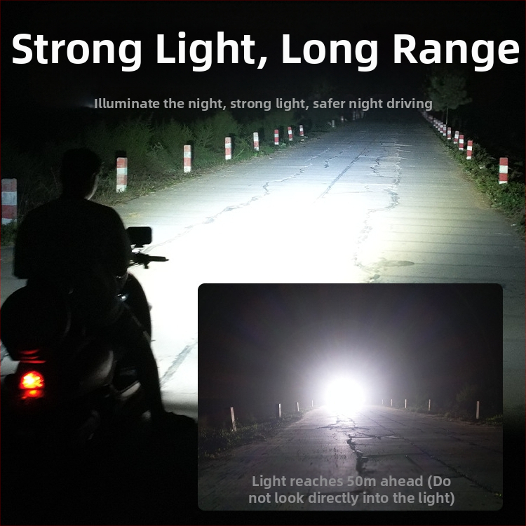 LED предна светлина за електрически превозни средства, железен абажур, 12V, 21/33/42W, Mojiosaurus 007