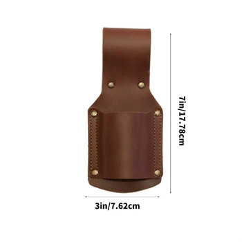 Θήκη σφυριού από PU δέρμα για ζώνη – Αξεσουάρ εργαλείων ζώνης, ελαφρύ για ηλεκτρολόγους και ξυλουργούς