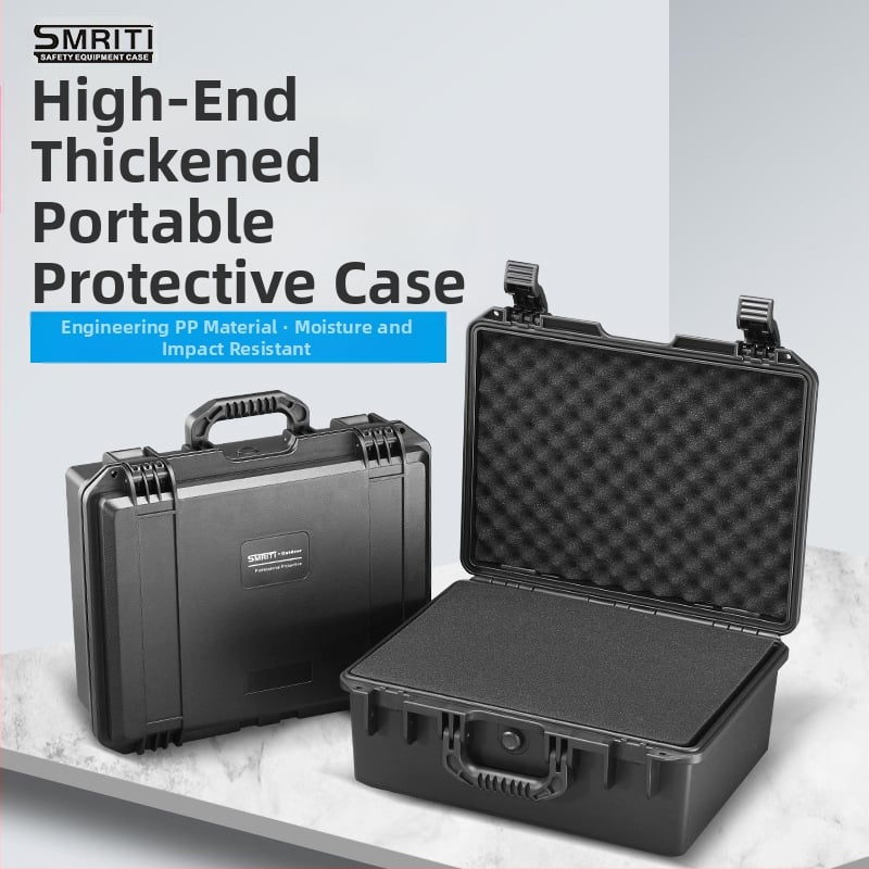 Cutie din plastic pentru unelte Smriti, portabilă, capacitate de încărcare 50 kg, cadru PP, seria 2838.