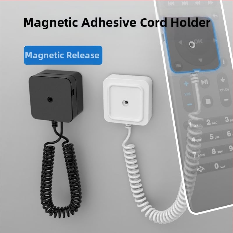 Θήκη τηλεχειριστηρίου με μαγνητική προσκόλληση και συγκράτηση καλωδίων – μοντέλο B100, βάρος 35 g, εξυπηρέτηση μετά την αγορά: μόνο αντικατάσταση