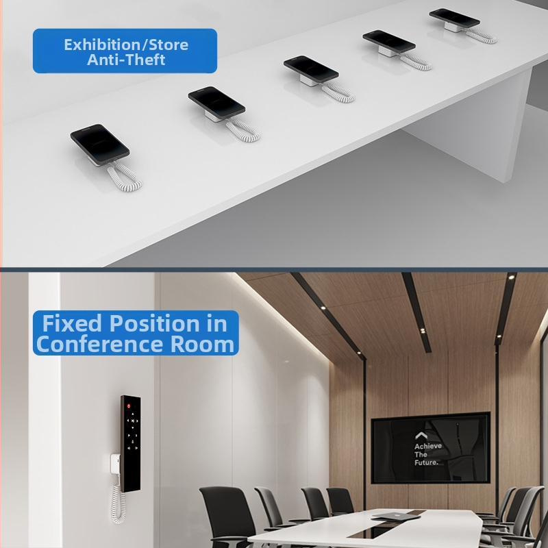 Универсален държател за дистанционно с магнитно прилепване за кабели – модел B100, тегло 35 g, следпродажбено обслужване: само замяна