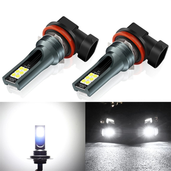 LED φανάρι ομίχλης, επίπεδη διάταξη με 12 LED, πηγή φωτός 3030, ισχύς 12W, τάση 12V