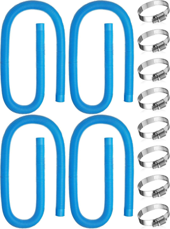 Σετ σωλήνων πισίνας, 4 τεμάχια, για πισίνες υπέργειες, Aikool