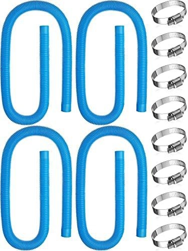 Σετ σωλήνων πισίνας, 4 τεμάχια, για πισίνες υπέργειες, Aikool